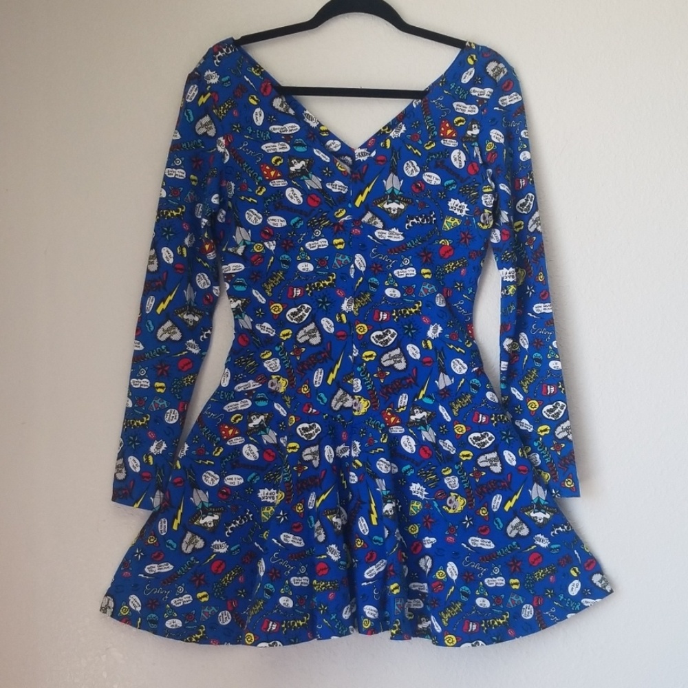 Betsey Johnson Comic Dress